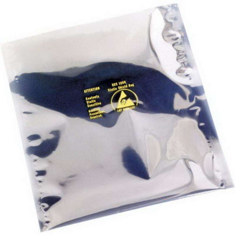 1000 Series 2.8mil Zip Top Metal-In Static Shielding Bag, 3 x 5", 100 per Package